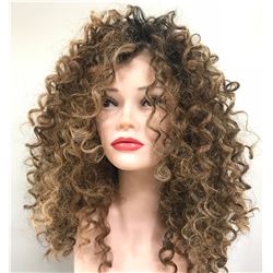 Peluca rizada diva - color molten amber - PELUCA 1