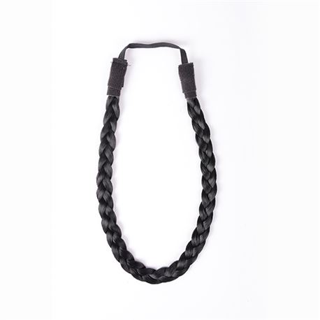 Diadema trenza fina negro - 1 - POSTIZO-TRENZA-FINA-1