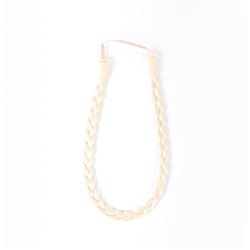 Diadema trenza fina rubio platino natural - 613 - POSTIZO-TRENZA-FINA-613