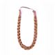 Diadema trenza mediana rubio claro dorado - 27s - POSTIZO-TRENZA-MED-27S