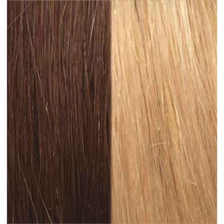 Pelo queratina 55-60 cm ondulado - color 8/26 - PELO-50-60-COLOR-8-26
