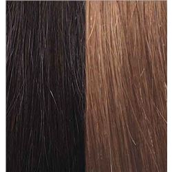 Pelo queratina 55-60cm ondulado - color 2/17