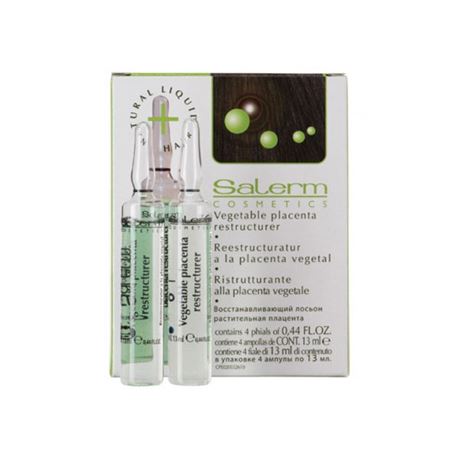 Ampollas placenta restructurer - 4 x 13ml - AMPOLLAS-REESTRUCTURATUR-A-LA-PLACENTA-VEGETAL