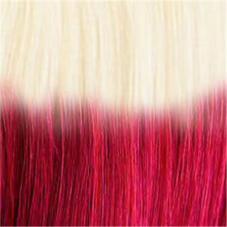 Pelo queratina 50/55cm calif. - 1001/fuxia lisa - PELO-CALIFORNIA-50CM-1001-FUXIA