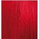 Pelo queratina 50-55cm liso - color rosso - PELO-50-55-ROSSO