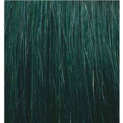 Pelo queratina 50-55cm liso - color verde scuro - PELO-55-60-VERDE-SCURO-LISA