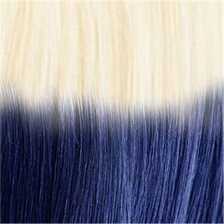 Pelo queratina 50cm californiana 1001blu lisa - PELO-CALIFORNIA-50CM-1001-BLU