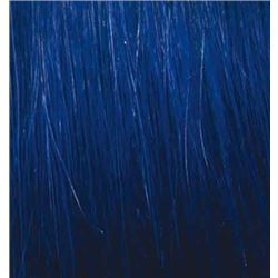 Pelo queratina 55/60cm - blu lisa - PELO-CALIFORNIA-55-60-BLU