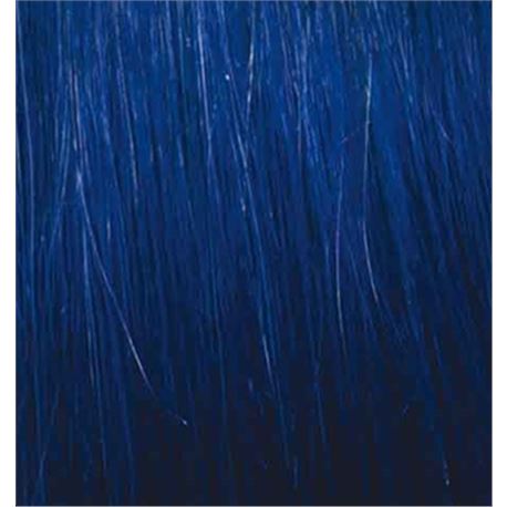 Pelo queratina 55/60cm - blu lisa - PELO-CALIFORNIA-55-60-BLU