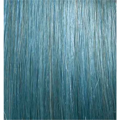 Pelo queratina 55/60cm liso  - color turchese - PELO-55-60-TURCHESE