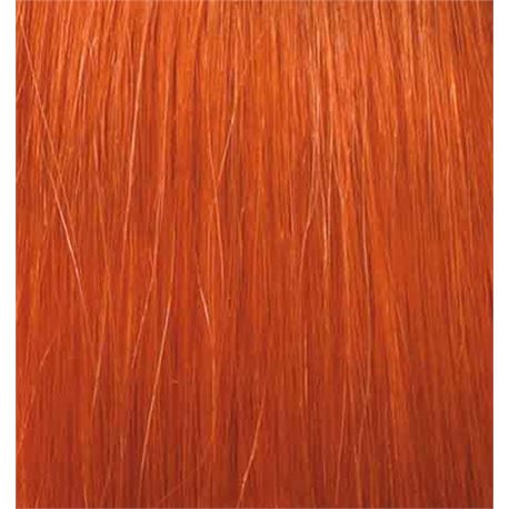 Pelo queratina 55-60cm lisa - color naranja - PELO-55-60-NARANJA-LISA