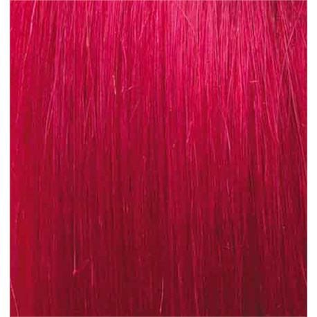 Pelo queratina 55-60cm liso - color fucsia - PELO-55-60-FUCSIA