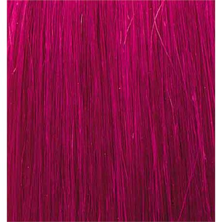 Pelo queratina 55-60cm liso  color viola rossastro - PELO-55-60-VIOLA-ROSSASTRO