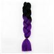 Pelo afro - color black/dark purple - PELO-AFRO-NEGR-MORADO-OSC