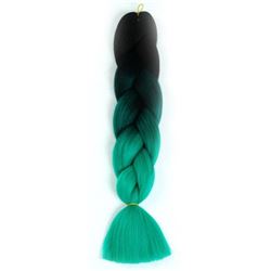 Pelo afro - color black/green - PELO-AFRO-NEGRO-VERDE