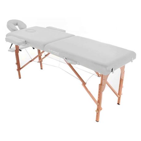 Camilla madera plegable y accesorios - colores var - CAMILLA-MADERA-BLANCO