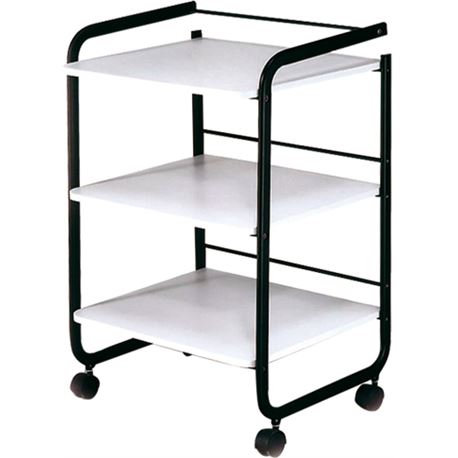 Carro 3 estantes estética madera 57.5x 43cm 89957 - 89957