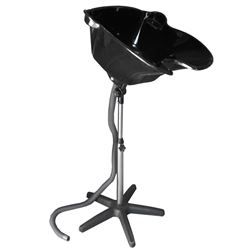 Lavacabezas portátil varios colores con pie - 03736