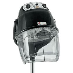 Secador casco gong negro 1000w - SECADOR-CASCO-GONG-NEGRO