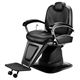 Sillón barbero hidraúlico negro - 03628