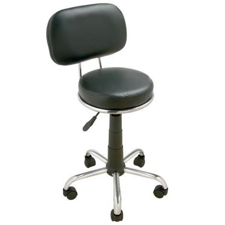 T040167 taburete a gas con respaldo 45-56cm vario. - T040167NE