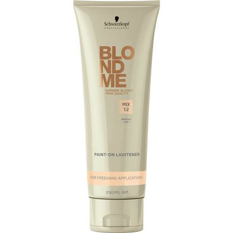 Crema decolorante blondme paint on lightener 250ml - SCHARZKOPF-ACLARANTE-BLOND-ME-250ML