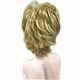 Peluca corta fibra 2 - color rubio dorado - PELUCA-PELOCORTO-ESPALDA
