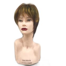 Peluca gold orange - color mechas