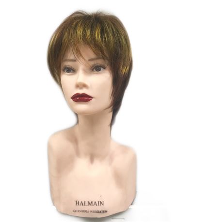 Peluca gold orange - color mechas - PELUCA-GOLD-ORANGE