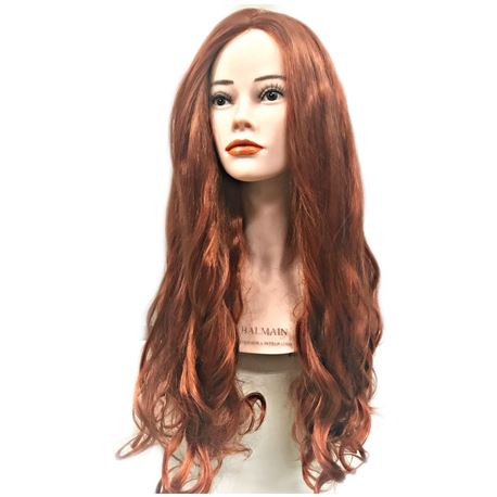 Peluca lace larga - color 130 - PELUCA-LACE-LARGA-PELIRROJA