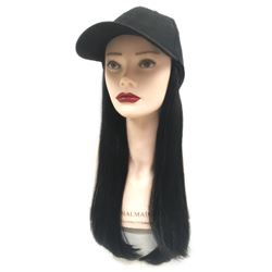 Peluca long cap - color castaño