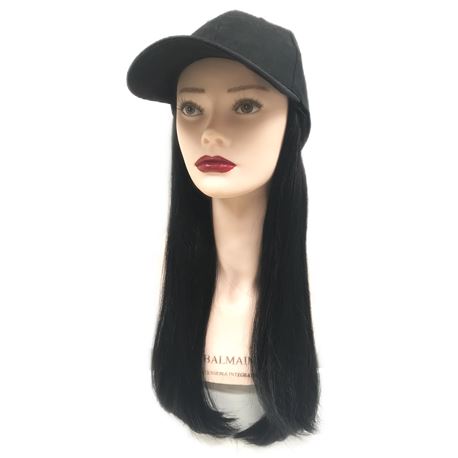 Peluca long cap - color castaño - PELUCA-LONG-CAP